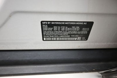 2020 BMW X5 sDrive40i