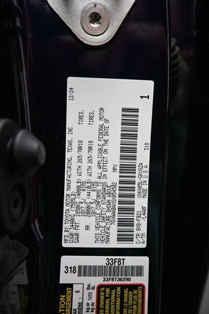 2025 Toyota Sequoia SR5