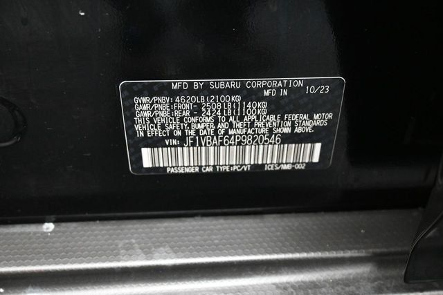 2023 Subaru WRX Premium