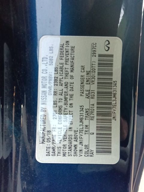 2018 INFINITI Q60 Red Sport 400