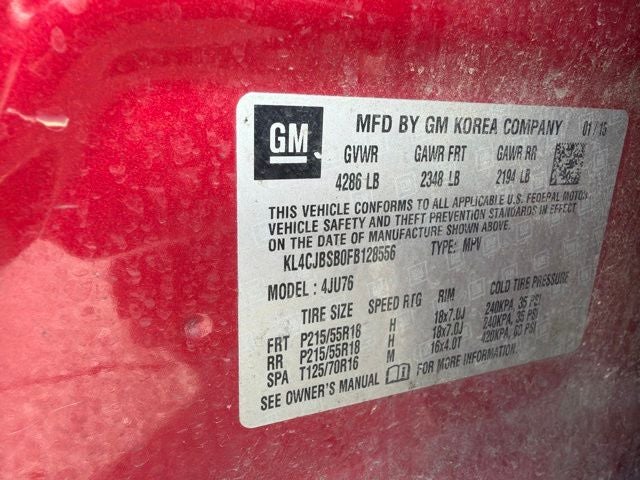 2015 Buick Encore Convenience