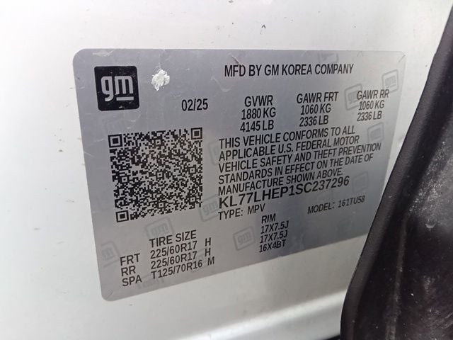 2025 Chevrolet Trax LT