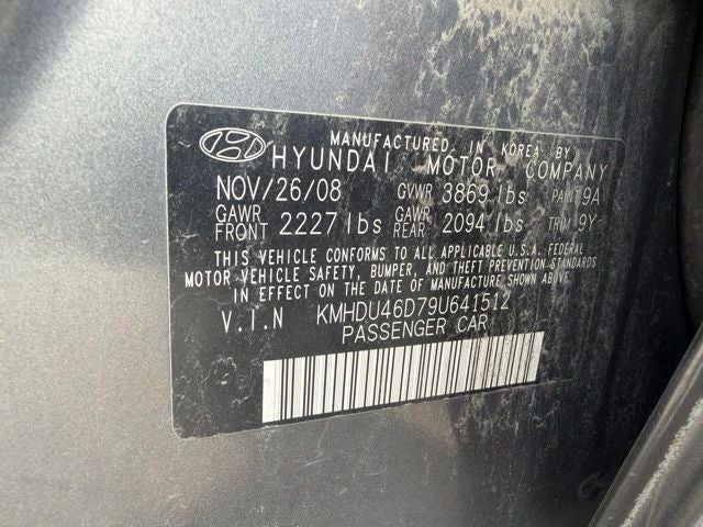 2009 Hyundai Elantra GLS