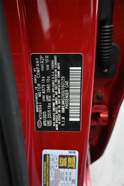 2025 Hyundai Elantra Hybrid SEL Sport