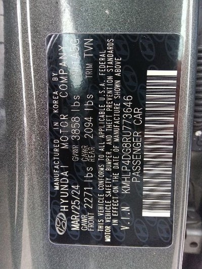 2024 Hyundai Elantra Limited