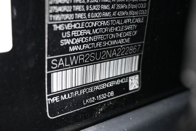 2022 Land Rover Range Rover Sport HSE Silver Edition