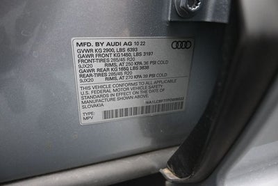 2023 Audi Q7 45 Premium Plus quattro