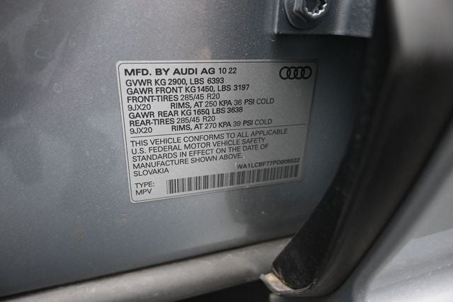 2023 Audi Q7 45 Premium Plus quattro