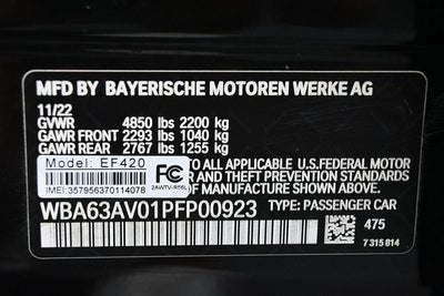 2023 BMW 4 Series 430i Gran Coupe