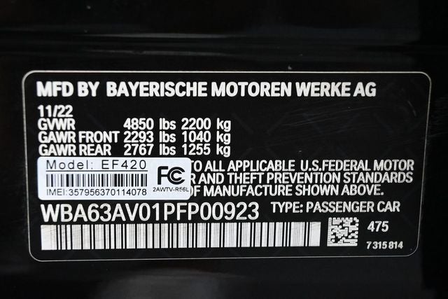 2023 BMW 4 Series 430i Gran Coupe