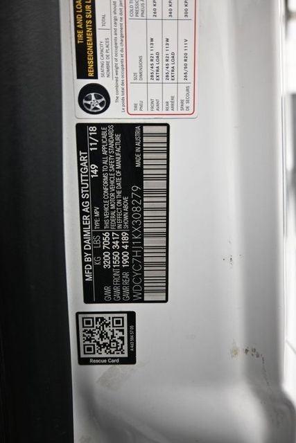 2019 Mercedes-Benz G-Class G 63 AMG® 4MATIC®