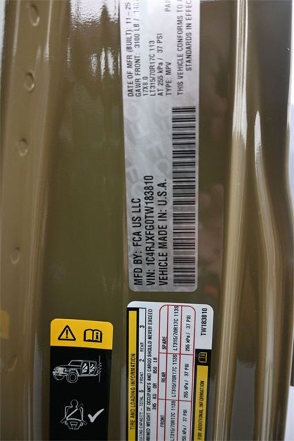 2026 Jeep Wrangler Rubicon X