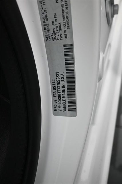 2026 RAM 1500 Big Horn/Lone Star