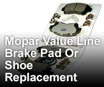 Brake Pad or Shoe Replacement